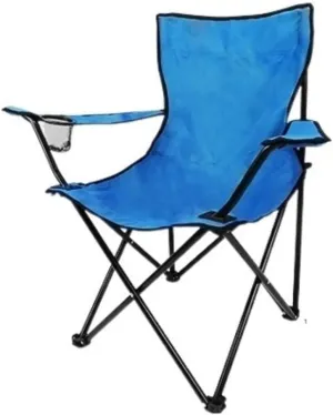 Folding Chairs Folding Padded Deck Chair Backchair Beach Chair Fishing Chair Portable Lounge Chair Outdoor Armchair with Cup Holder Portable Camping Chair(Color:E)