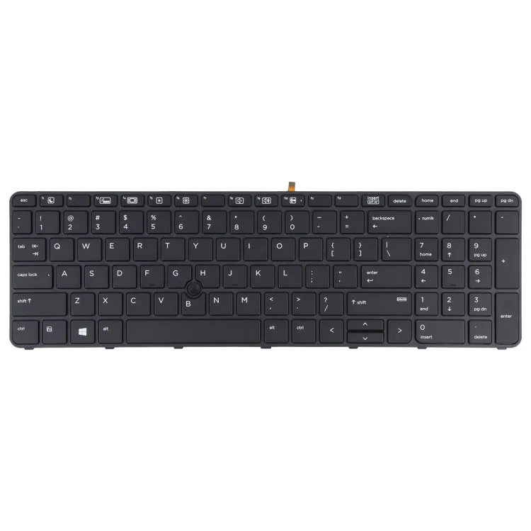 For HP Probook 650 G2 G3 655 G3 450 G3 841137-001 US Version Keyboard with Backlight and Pointing, For HP Probook 650 G2