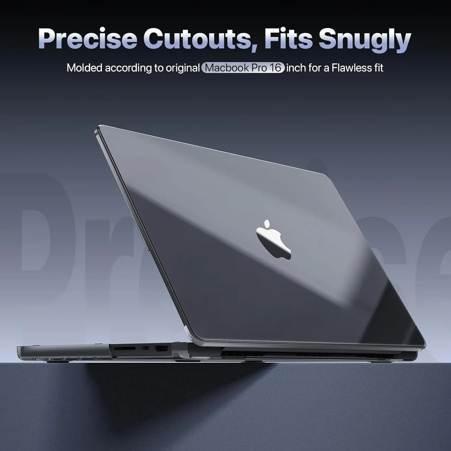 for MacBook Pro 16 inch Case M4 2024-2021 M3 M2 M1 Pro/Max [100% Ultra Clear] Protective Hard Shell Case Laptop Cover - Crystal Clear