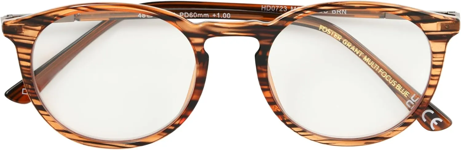 Foster Grant McKay Multifocus Reading Glasses Round