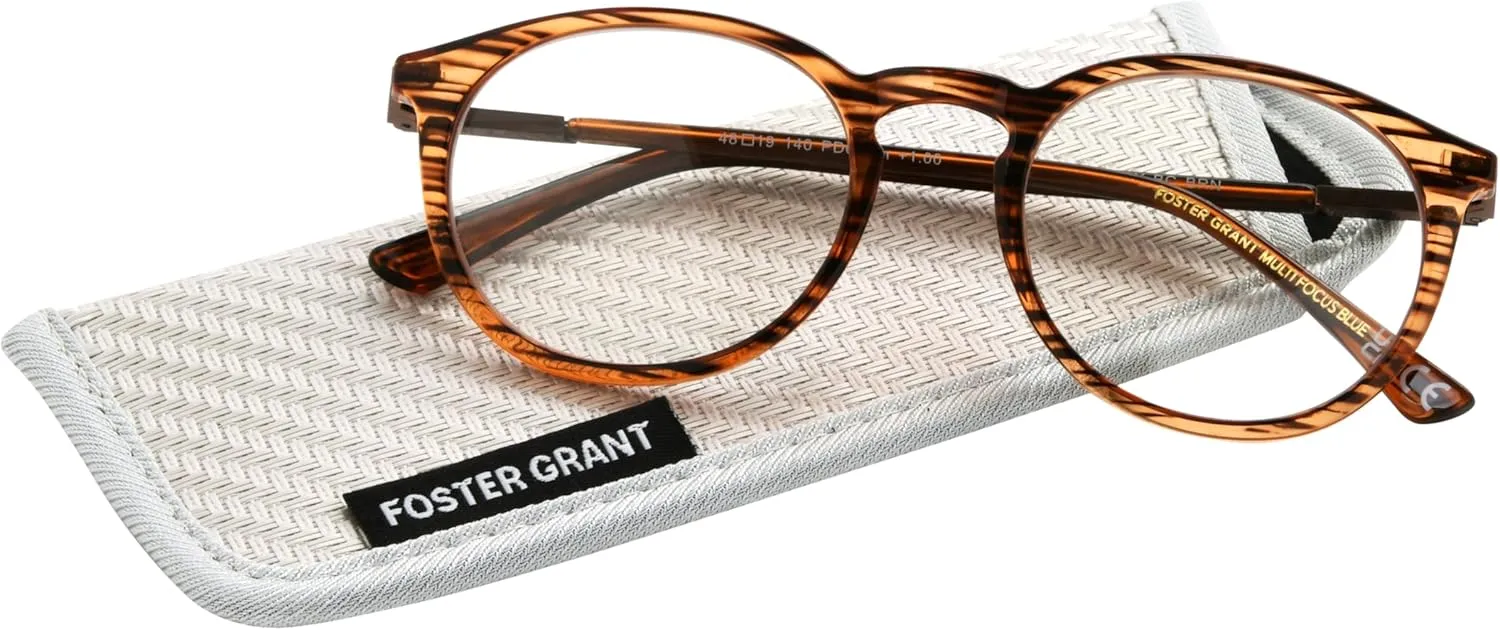 Foster Grant McKay Multifocus Reading Glasses Round