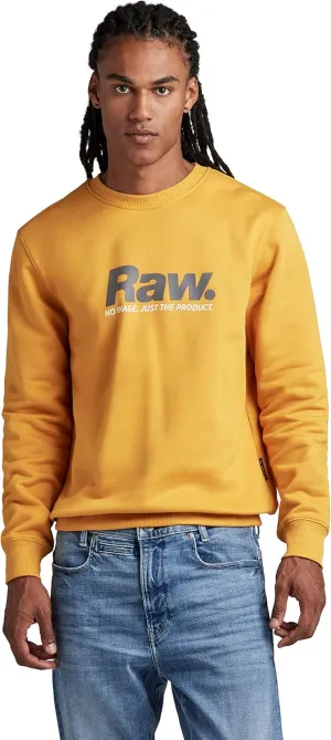 G-STAR Men's Premium Graphic Crew Neck Sweatshirt