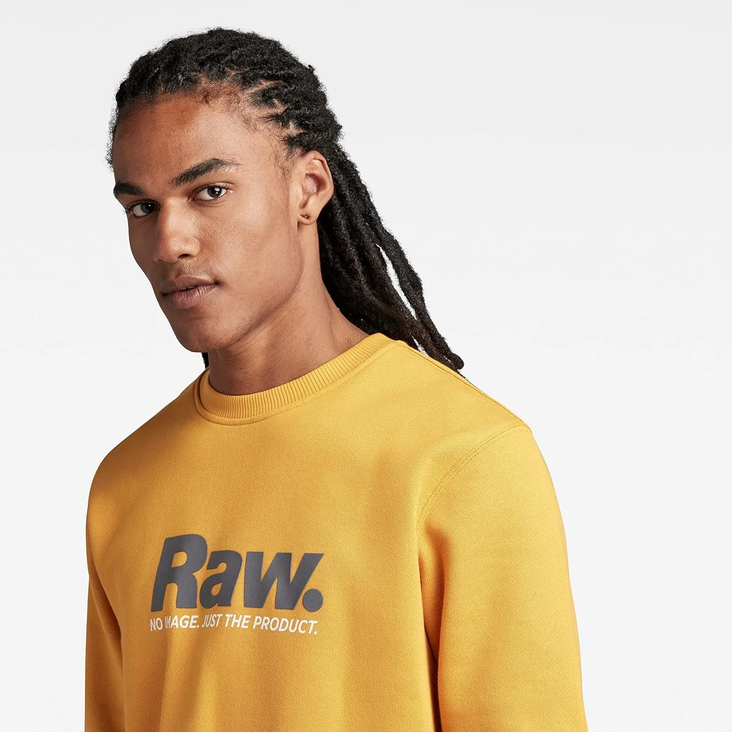 G-STAR Men's Premium Graphic Crew Neck Sweatshirt