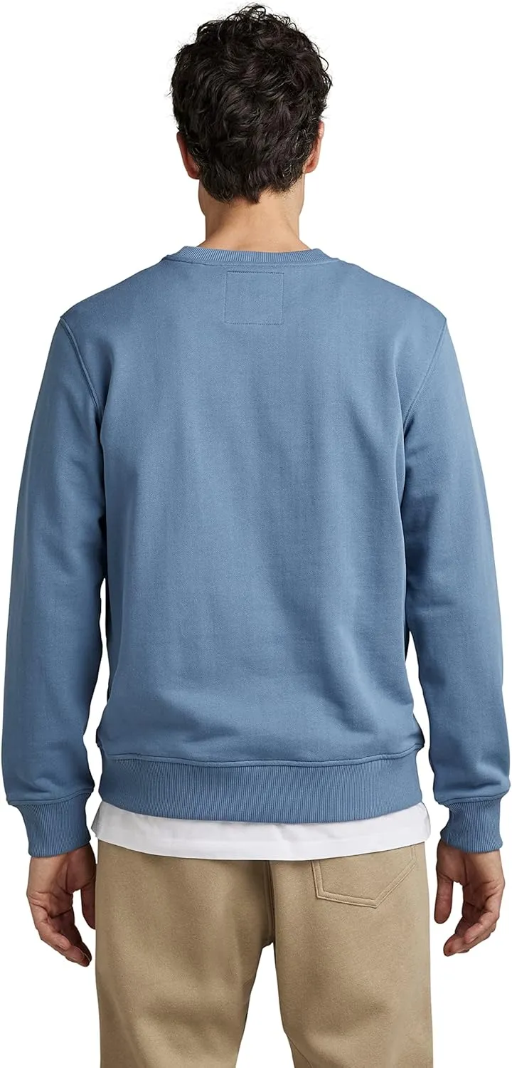 G-STAR Men's Premium Graphic Crew Neck Sweatshirt
