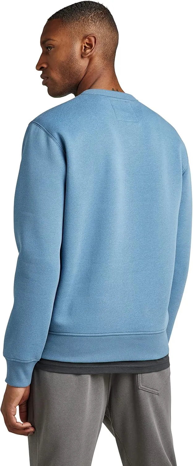 G-STAR Men's Premium Graphic Crew Neck Sweatshirt
