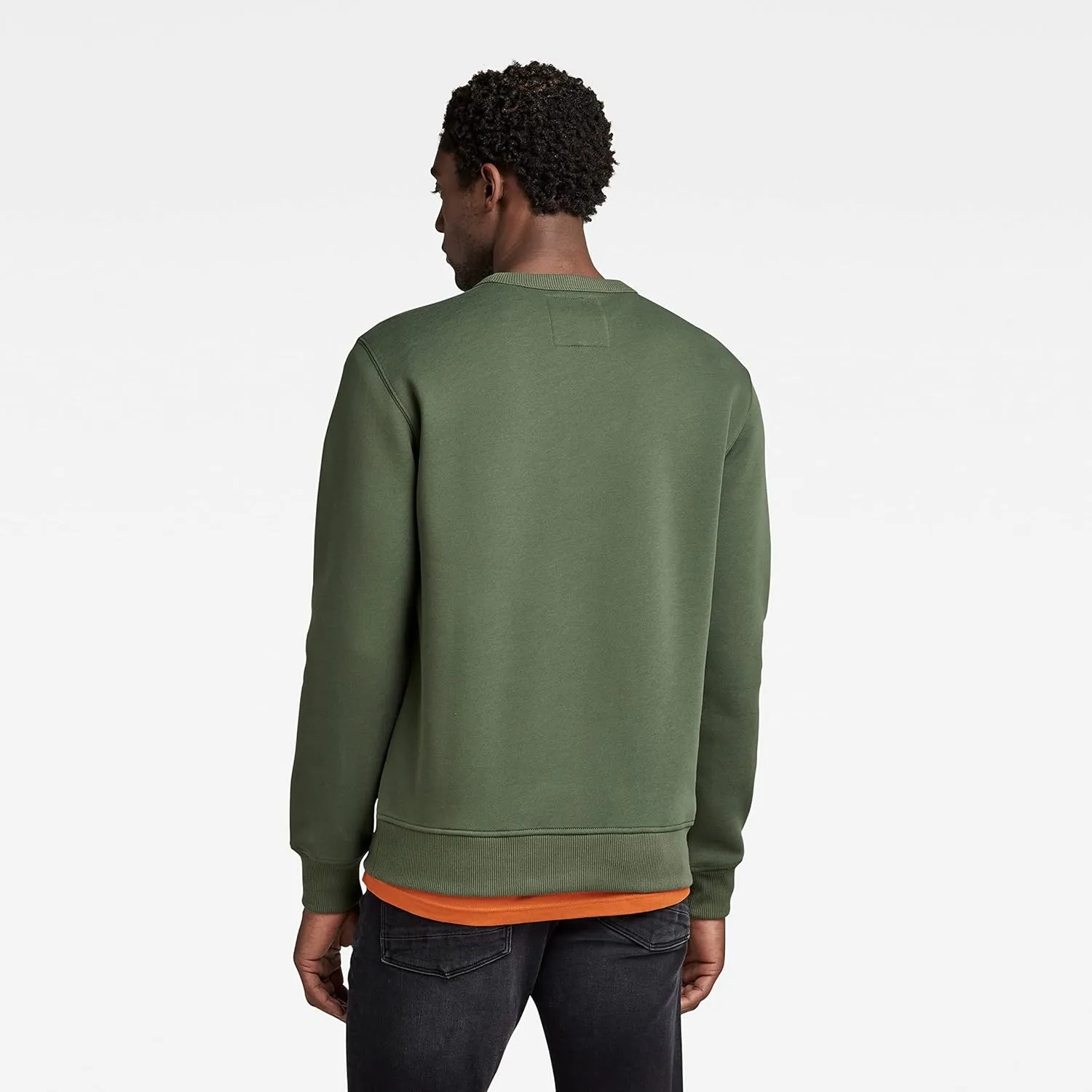 G-STAR Men's Premium Graphic Crew Neck Sweatshirt