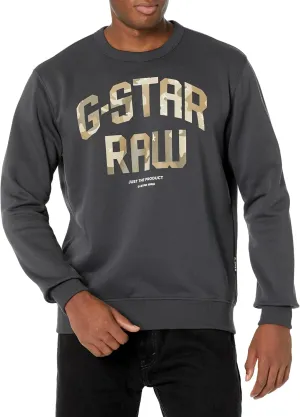G-STAR Premium Graphic Crew Neck Sweatshirt