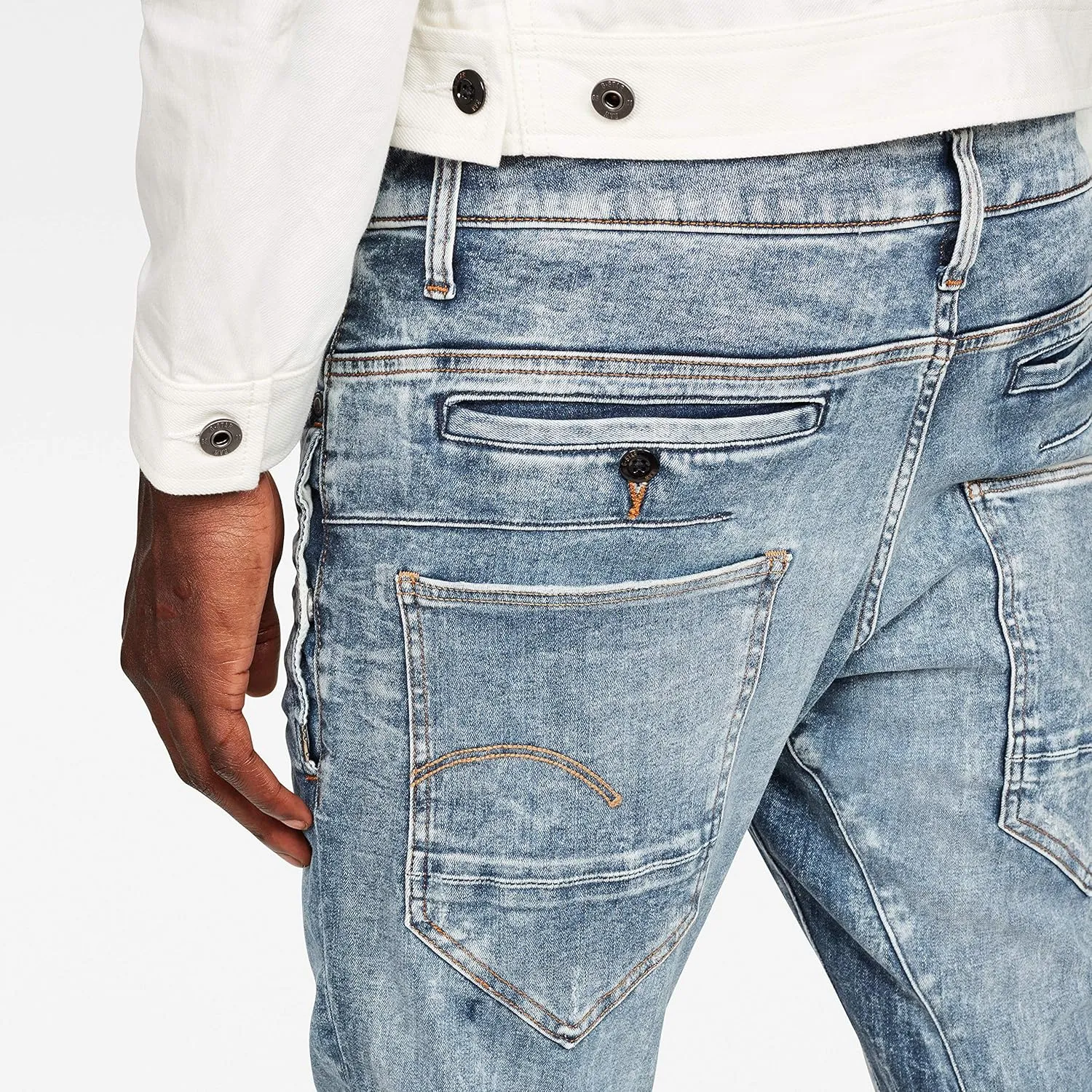 G-STAR Raw D-STAQ 3D Superslim Jean in Rink Superstretch Pants