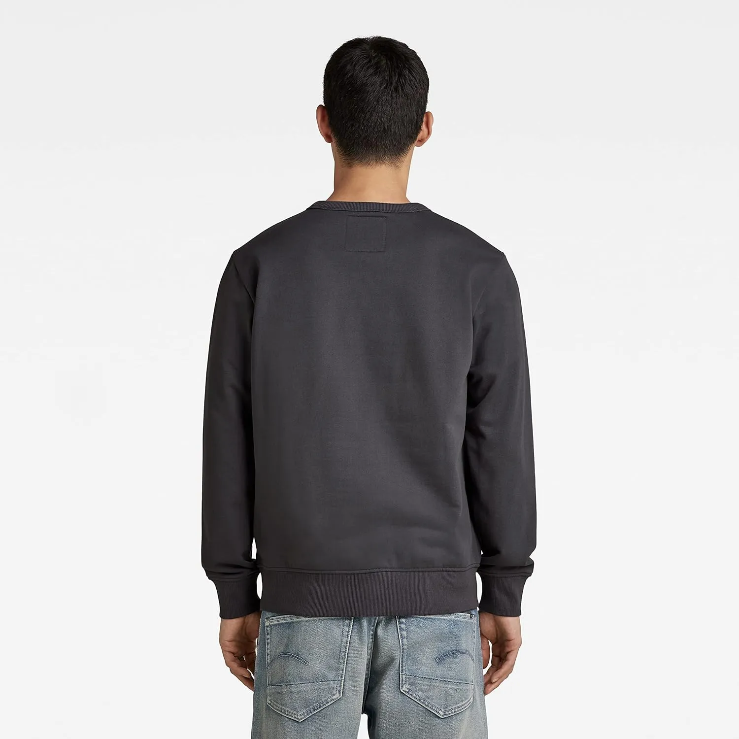 G-Star Raw Men's Premium Graphic Crew Neck Sweatshirt