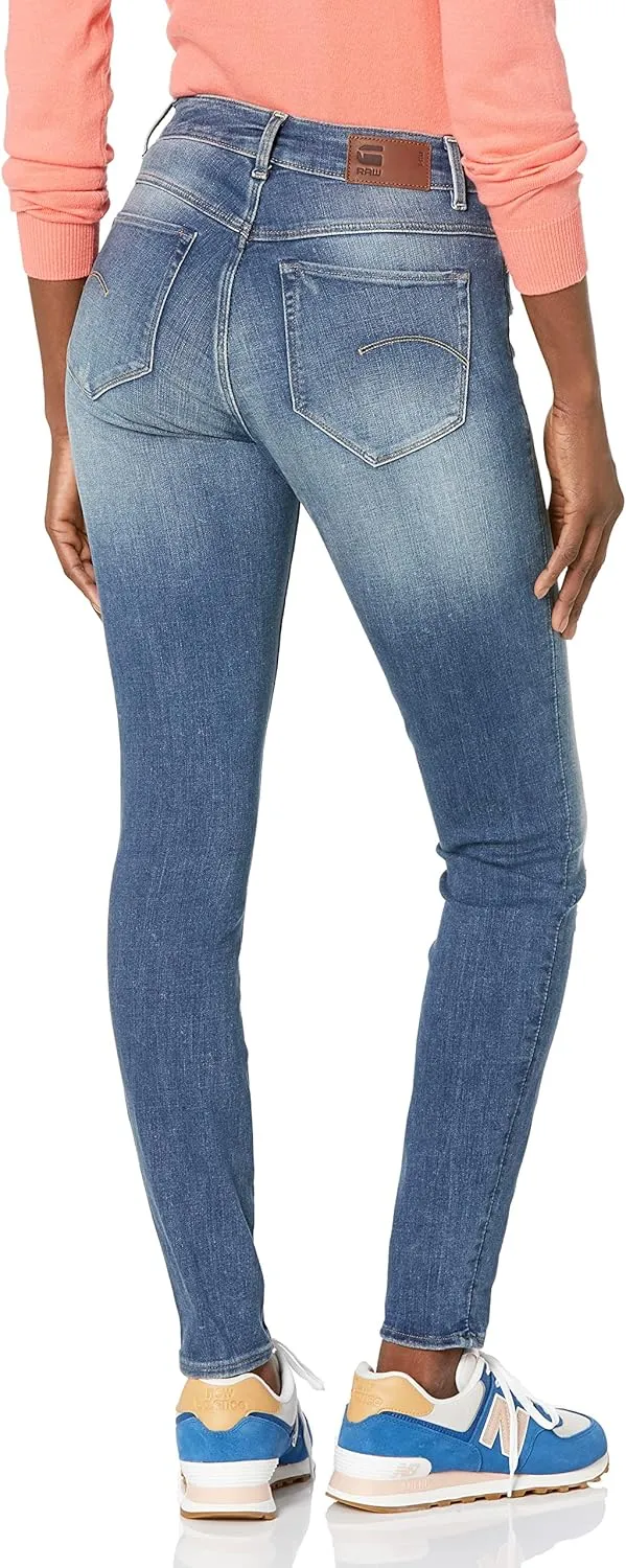 G-STAR RAW Women's G-Star Shape High Rise Super Skinny Fit Jeans