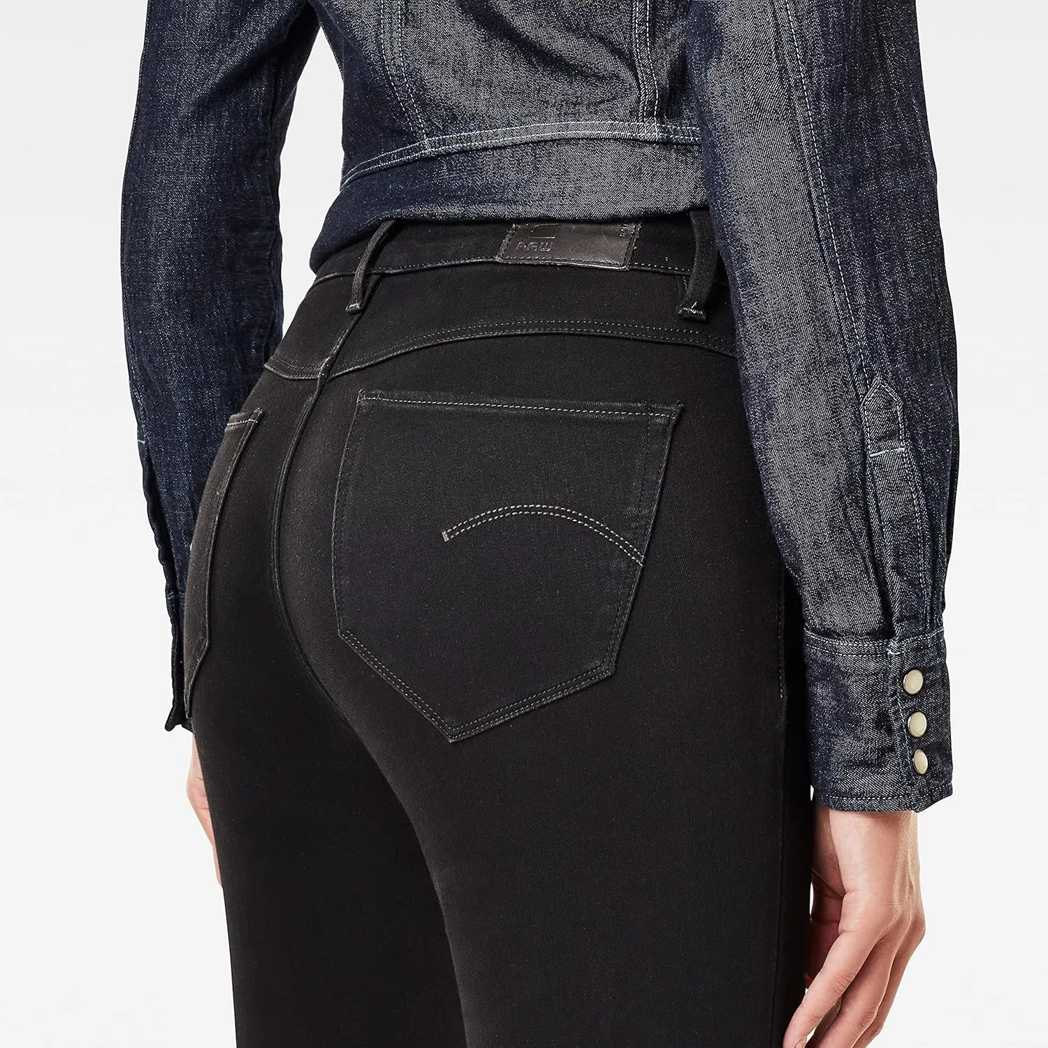 G-STAR RAW Women's G-Star Shape High Rise Super Skinny Fit Jeans