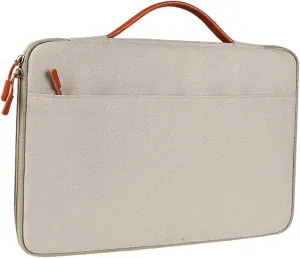 Gadpiparty 13.3 Inch Laptop Pouch Notebook Storage Bag Double Zipper Handbag for Office Bag Entertainment Leisure