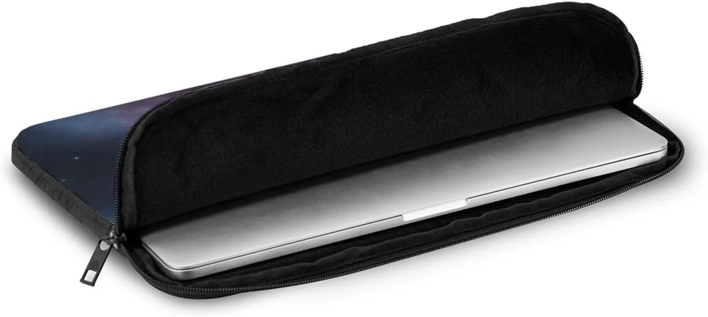 Galaxy Space Art Pattern Shockproof Portable Laptop 17 inch Sleeve Bag for Men and Women - Ideal for Business Travel, School, and Daily Use