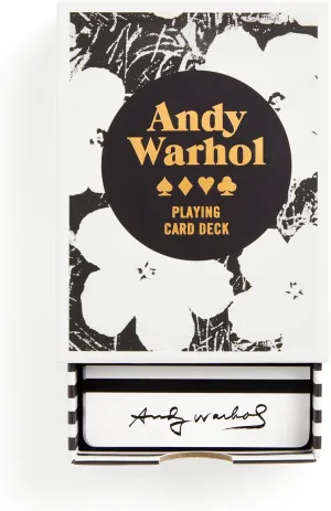 Galison Warhol Pop Art Playing Card Deck - Iconic Pop Art Inspired Playing Card Set