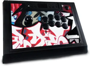 Gaming Skin Compatible with Hori Fighting Stick Alpha (PS5, PS4, PC) - Graffiti Mash Up - Premium 3M Vinyl Protective Wrap Decal Cover - Easy to Apply | Crafted in The USA by MightySkins