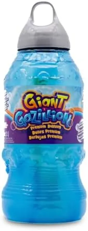 Gazillion 2 Liter Giant Bubble Solution - Create Bigger, Non-Toxic, Eco-Friendly Bubbles with The Special Wand - Ages 3 