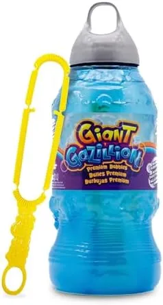 Gazillion 2 Liter Giant Bubble Solution - Create Bigger, Non-Toxic, Eco-Friendly Bubbles with The Special Wand - Ages 3 