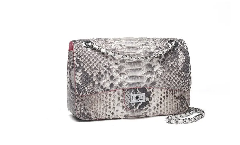 GENUINE PYTHON HANDBAG "CALLING ME"
