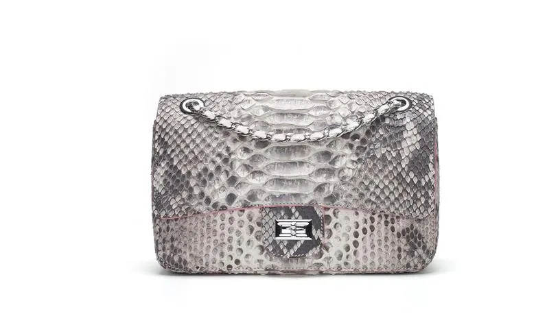 GENUINE PYTHON HANDBAG "CALLING ME"