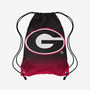 Georgia Bulldogs Gradient Drawstring Backpack