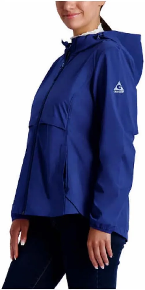 Gerry Ladies' Packable Rain Jacket Women's Rain Coat