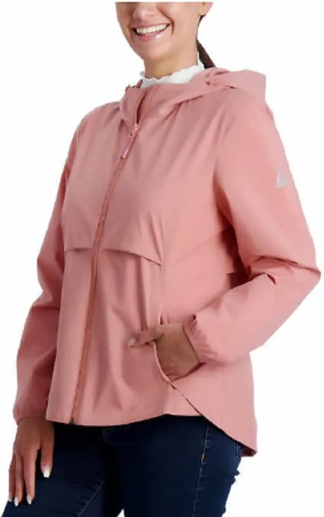 Gerry Ladies' Packable Rain Jacket Women's Rain Coat