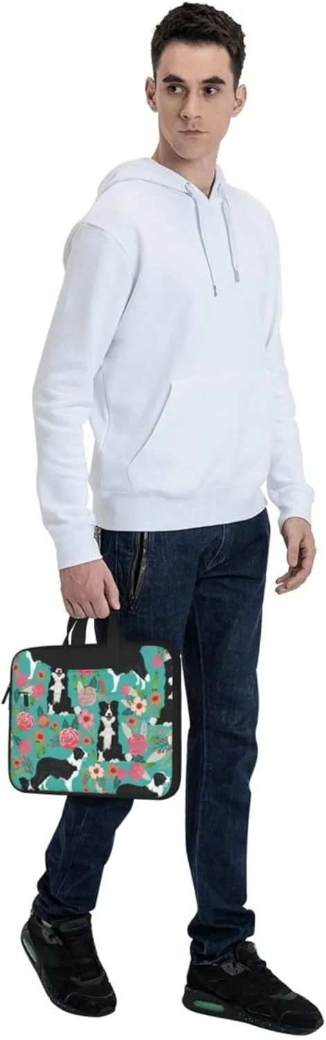 Goats Farm Laptop Shoulder Bag ​for Men Women, Computer Carrying Case Messenger Bag with Strap