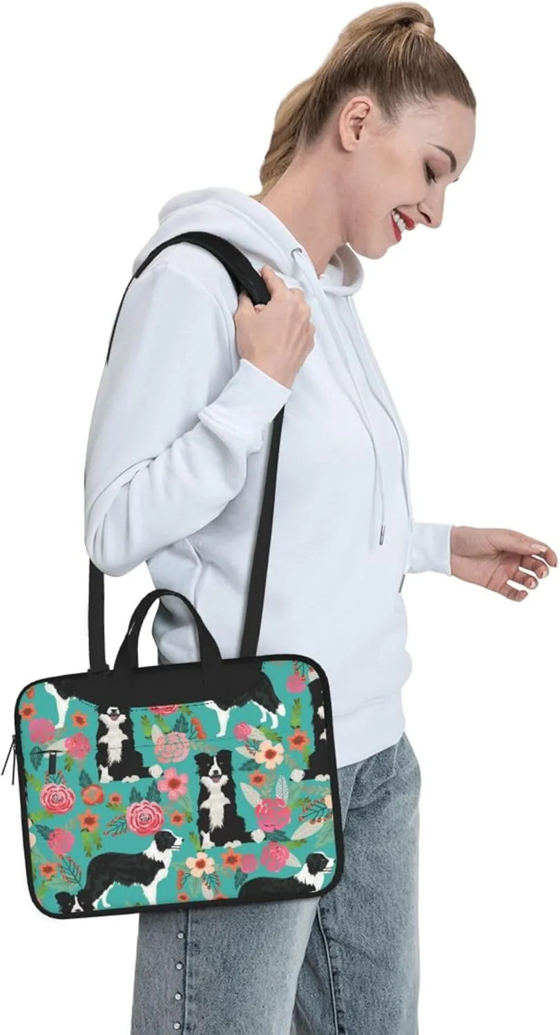 Goats Farm Laptop Shoulder Bag ​for Men Women, Computer Carrying Case Messenger Bag with Strap