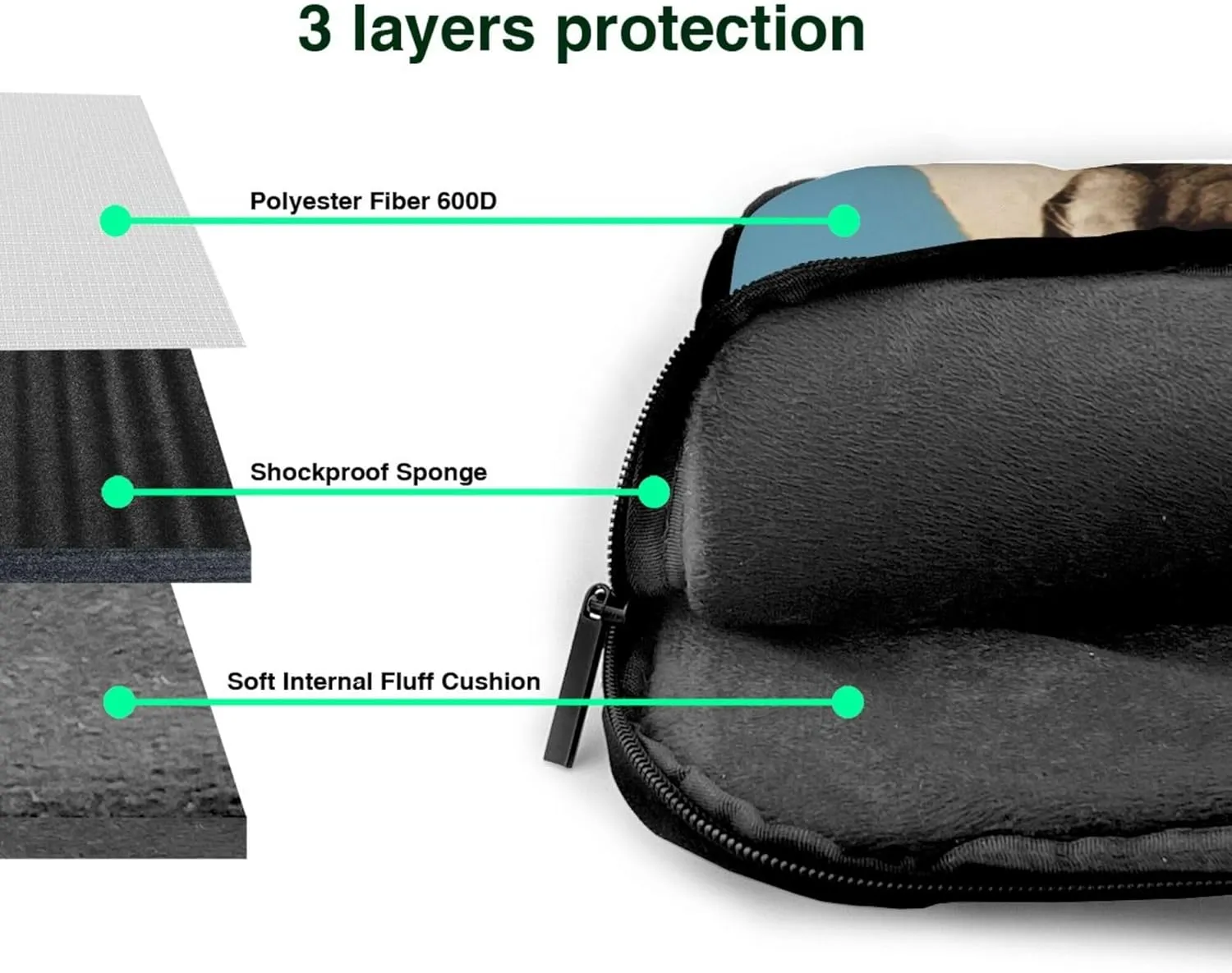 Golden Retrievers Laptop Shoulder Bag ​for Men Women, Computer Carrying Case Messenger Bag with Strap