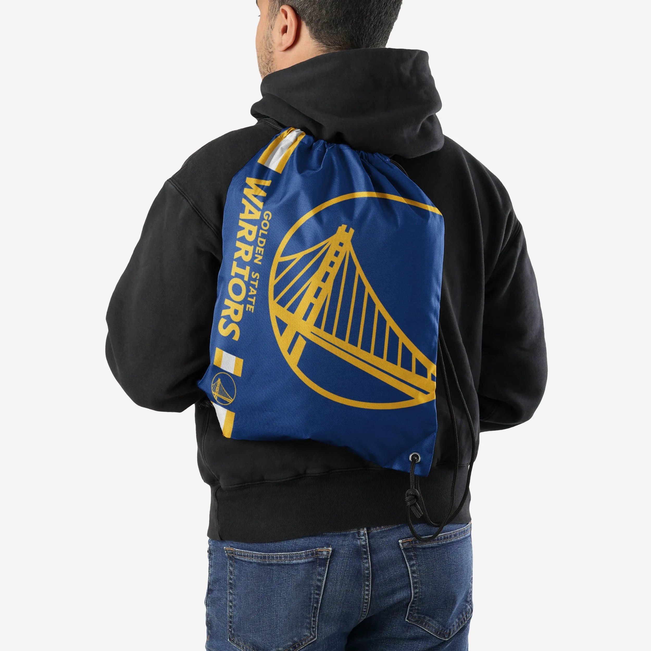 Golden State Warriors Big Logo Drawstring Backpack