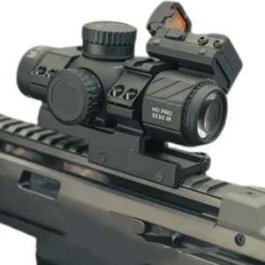 GOTICAL 3X30 Tactical Rifle Scope Red Reticle Riflescope Outdoor Sport Hunting Optics Shooting Sight Full Length 127MM