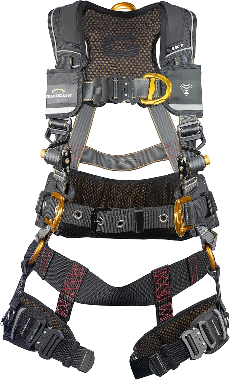 Guardian B7 - Comfort Harness, Waist Pad, Sternal D, Hip D, QC-QC, Size XL