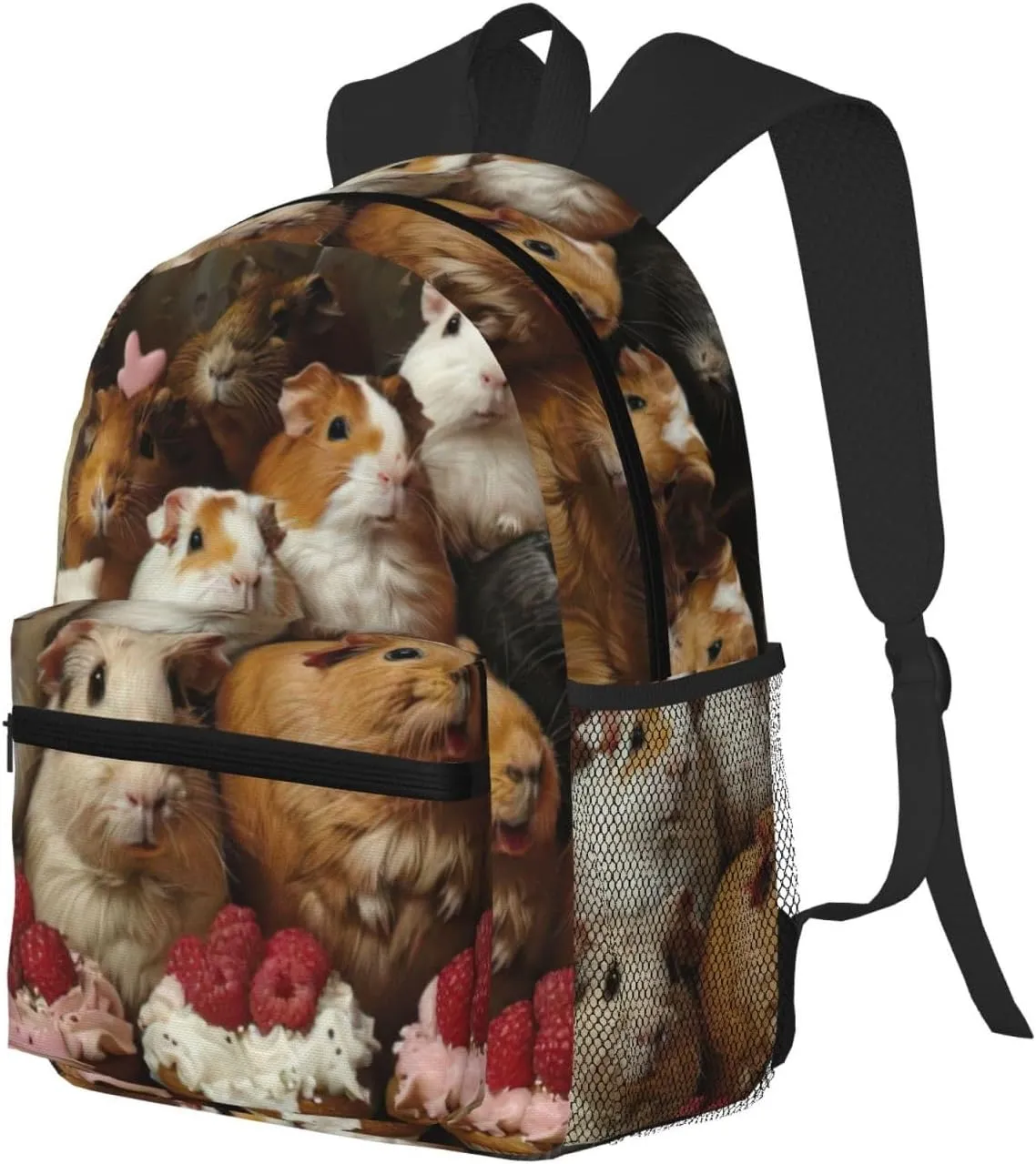 Guinea Pigs And Cupcakes Men Women Office Laptop Backpack,Work Bag 15.7 Inch Business Travel Bags Large Capacity