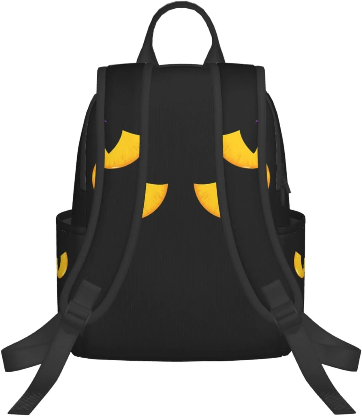 Halloween Scary Eyes Casual Backpacks Large Capacity Laptop Backpack Sports Rucksack Travel Daypack Adjustable Shoulder Strap Work Bag for Outdoor Camping