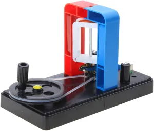 Hand Cranked Power Generator Educational Toy Electromagnetic Induction Experiment Teaching Props