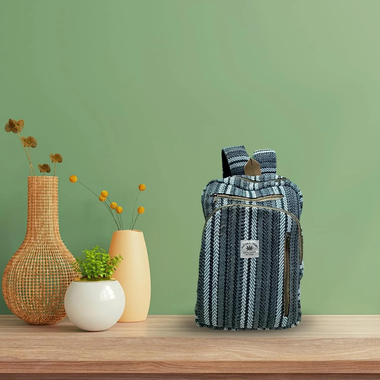 Handmade Travel Laptop Backpack - Lightweight Backpack | College School Bag for Men & Women - Laptop Backpack (Blue)