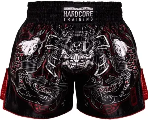 Hardcore Training Muay Thai Shorts Japanese Cortoon Design Kick Boxing MMA Combat Sport Sparring Trunks Cage Fight