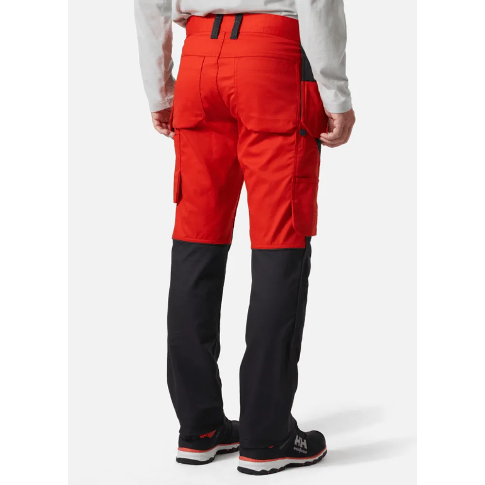 Helly Hansen 77521 Manchester Holster Pocket Knee Pad Trouser Albert Red