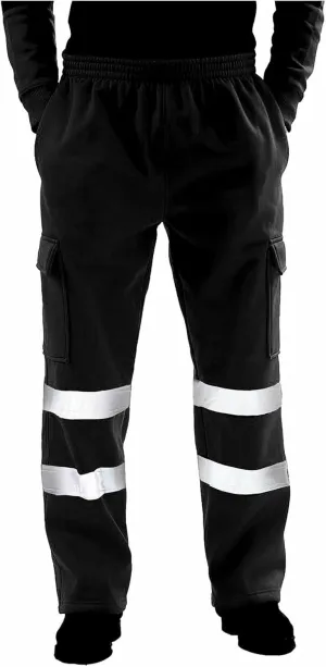 Hi Vis Lightweight Traffic Safety Work Pants for Men Industrial Cargo Pant Waterproof Rain Pants for Hiking Fishing