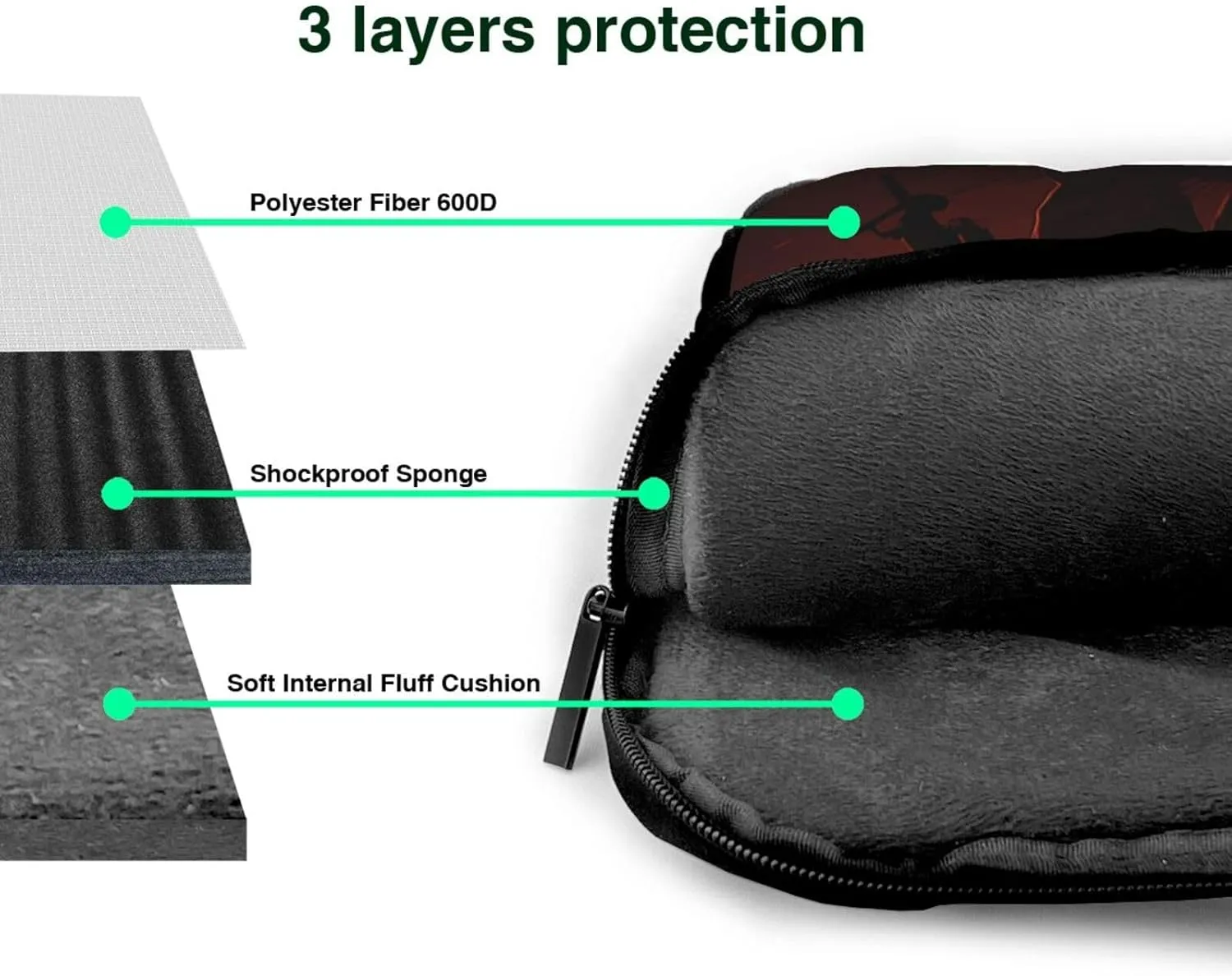 Highland-Cow Laptop Bag, 15.6 inch Laptop Case Shoulder Messenger Bag Briefcase Computer Bag for Men Women
