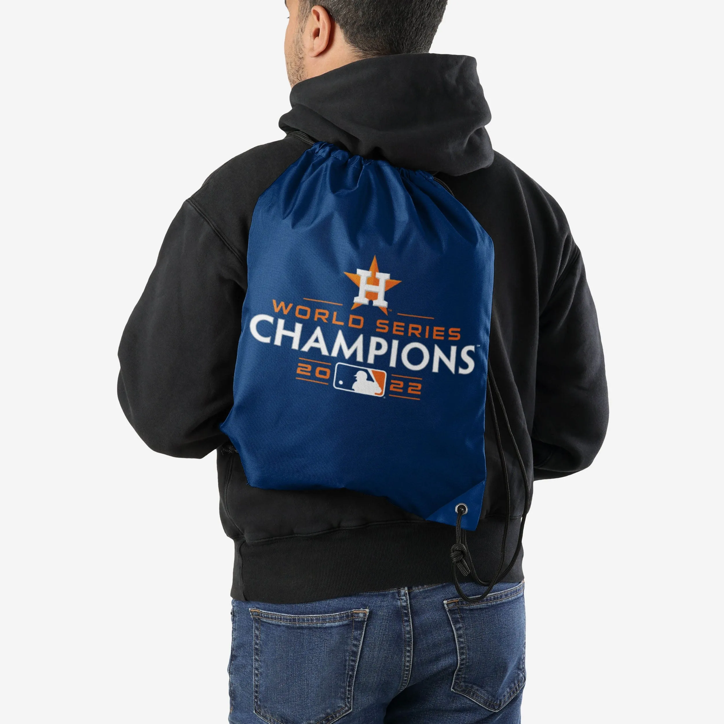 Houston Astros 2022 World Series Champions Drawstring Backpack