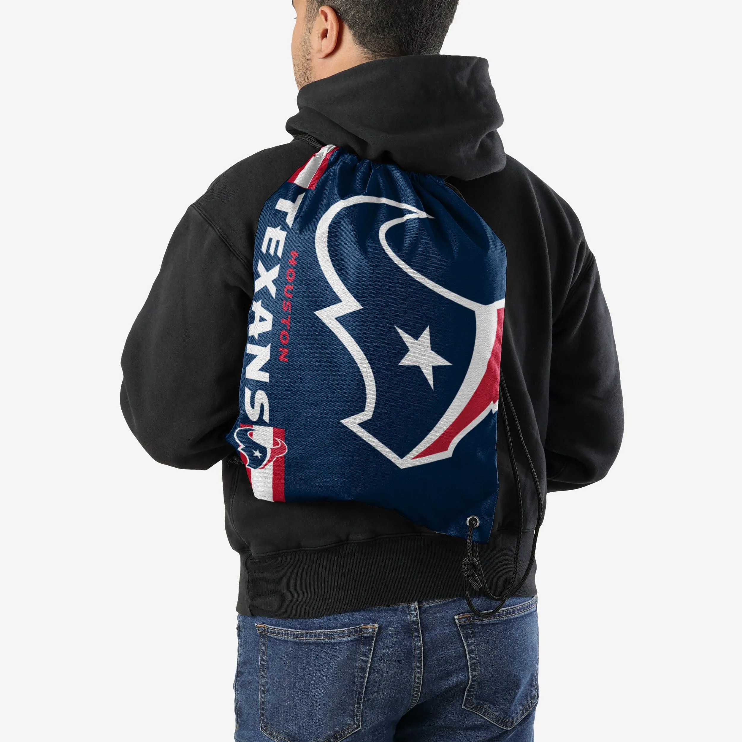 Houston Texans Big Logo Drawstring Backpack