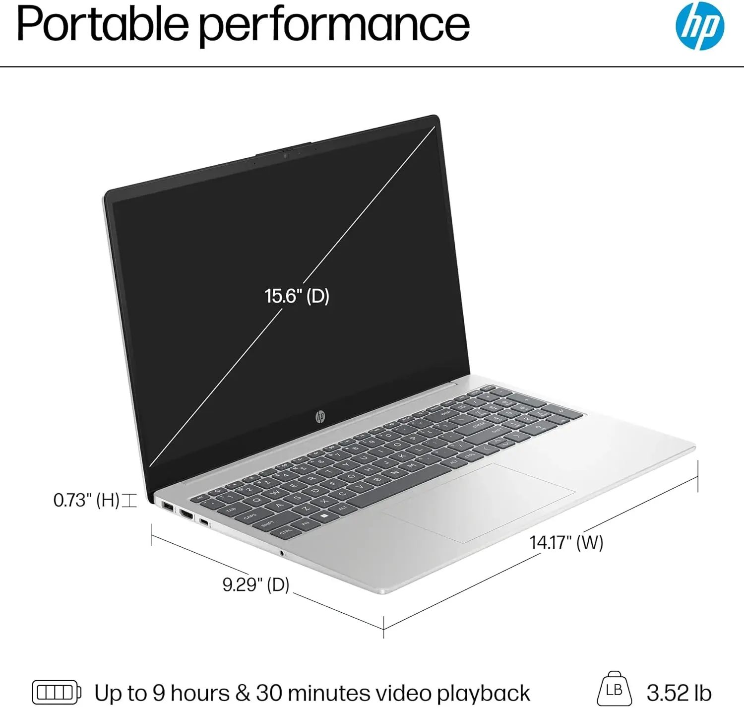 HP 15.6" FHD Touchscreen Business Laptop, with Office 2024 Lifetime License, 32 GB RAM, 1 TB SSD, Intel 10-Core i7-1255U, Intel Iris Xe GPU, Wi-Fi 6E, HD Camera, HDMI, Windows 11 Pro, w/Accessories