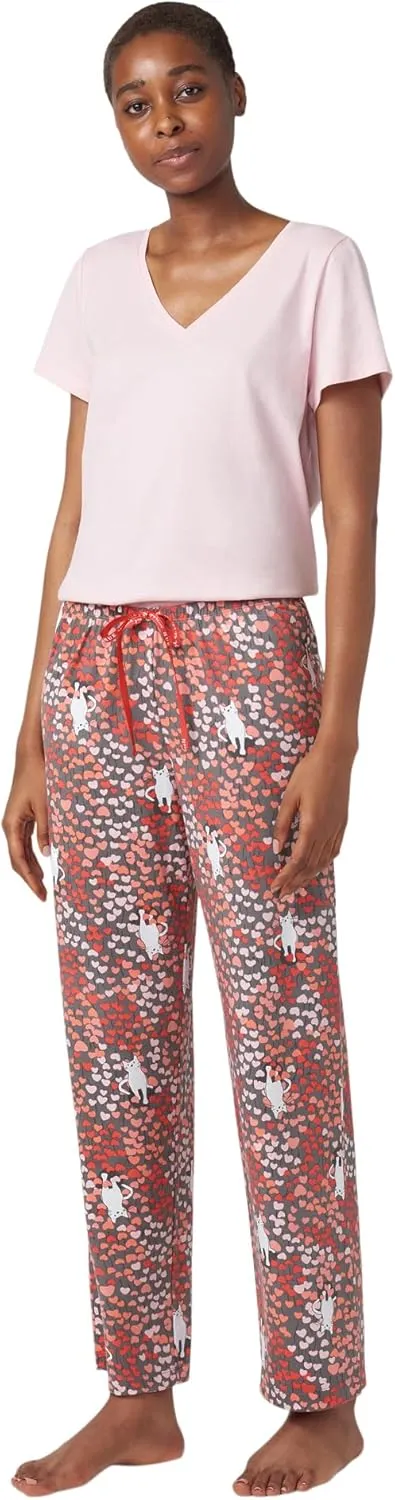 HUE Women's Pajamas, Cute Pj Separates for Valentine’s Day