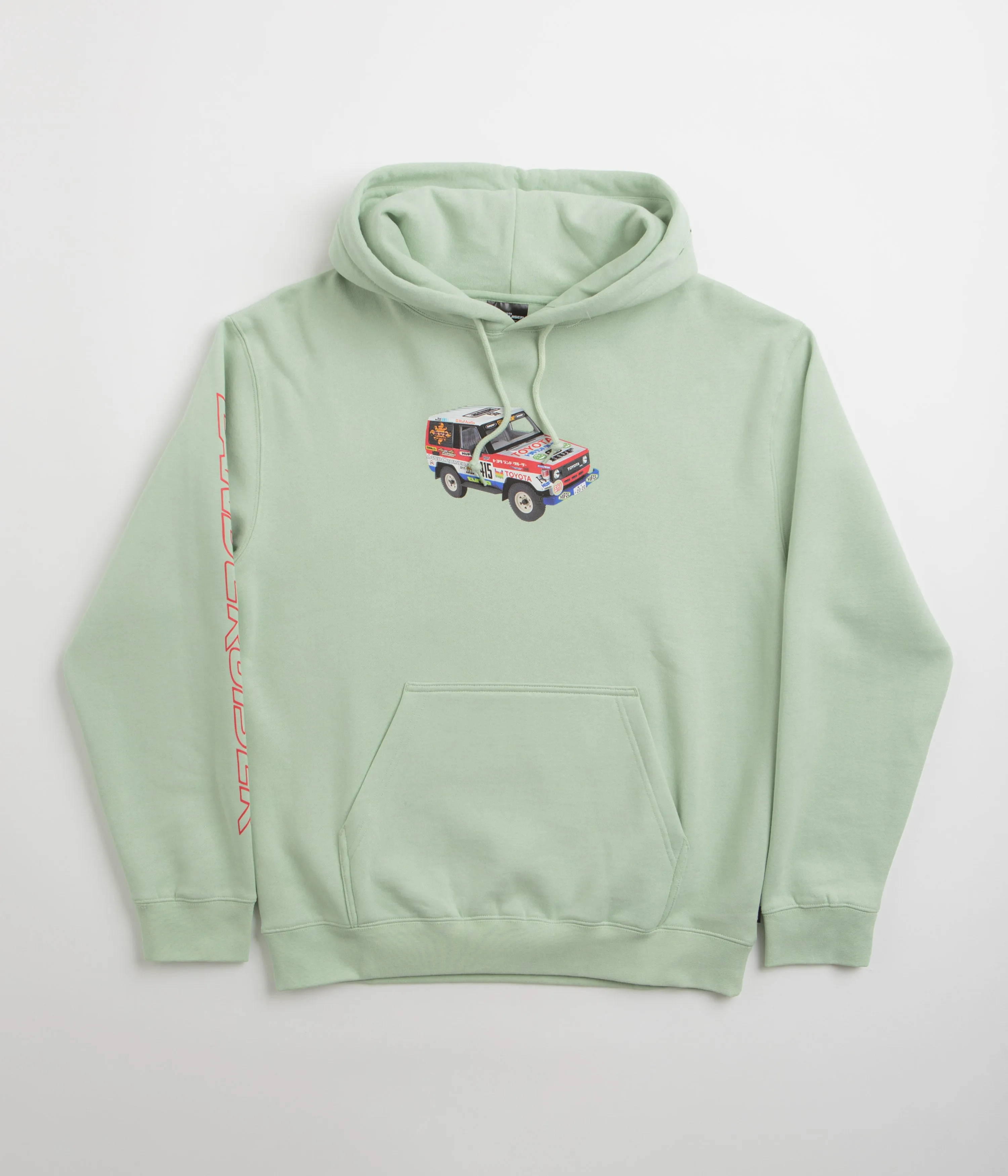 HUF x Toyota Sahara Rally Hoodie - Spring Green