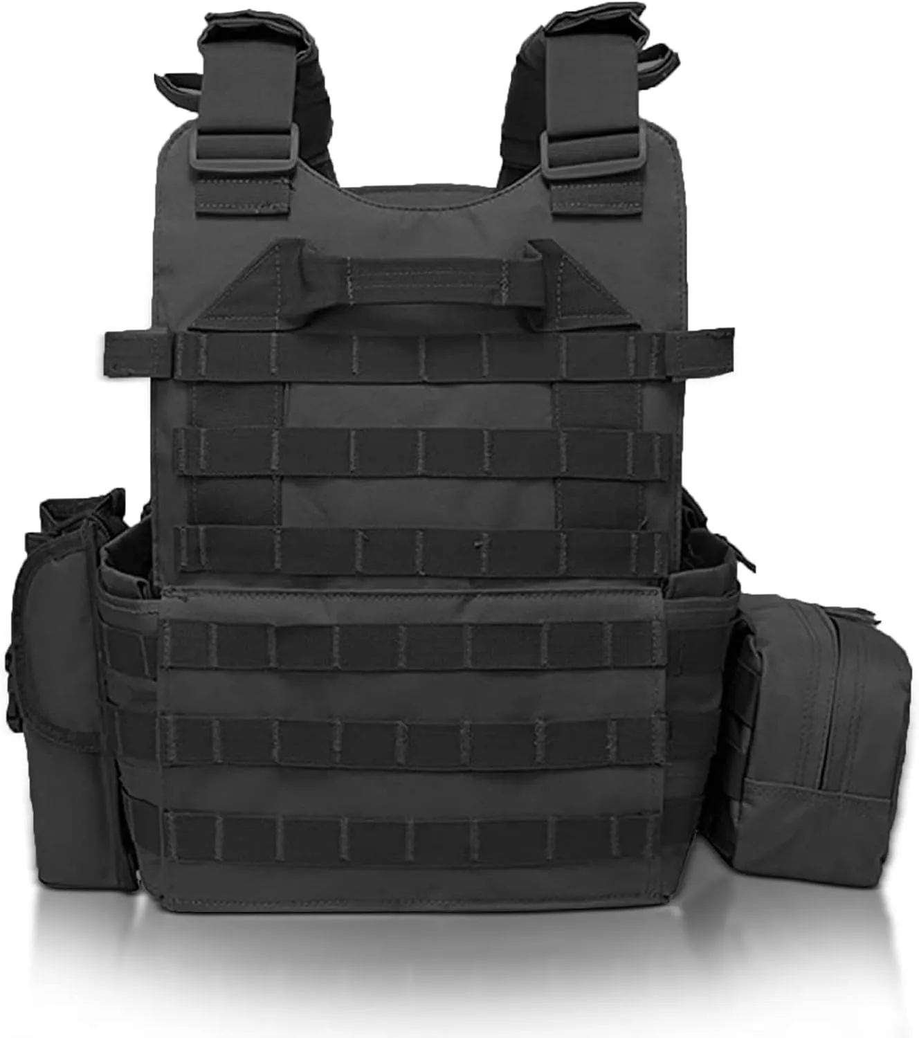 Hunting Molle Tactical Vest Security Training Pouch Protective Waistcoat