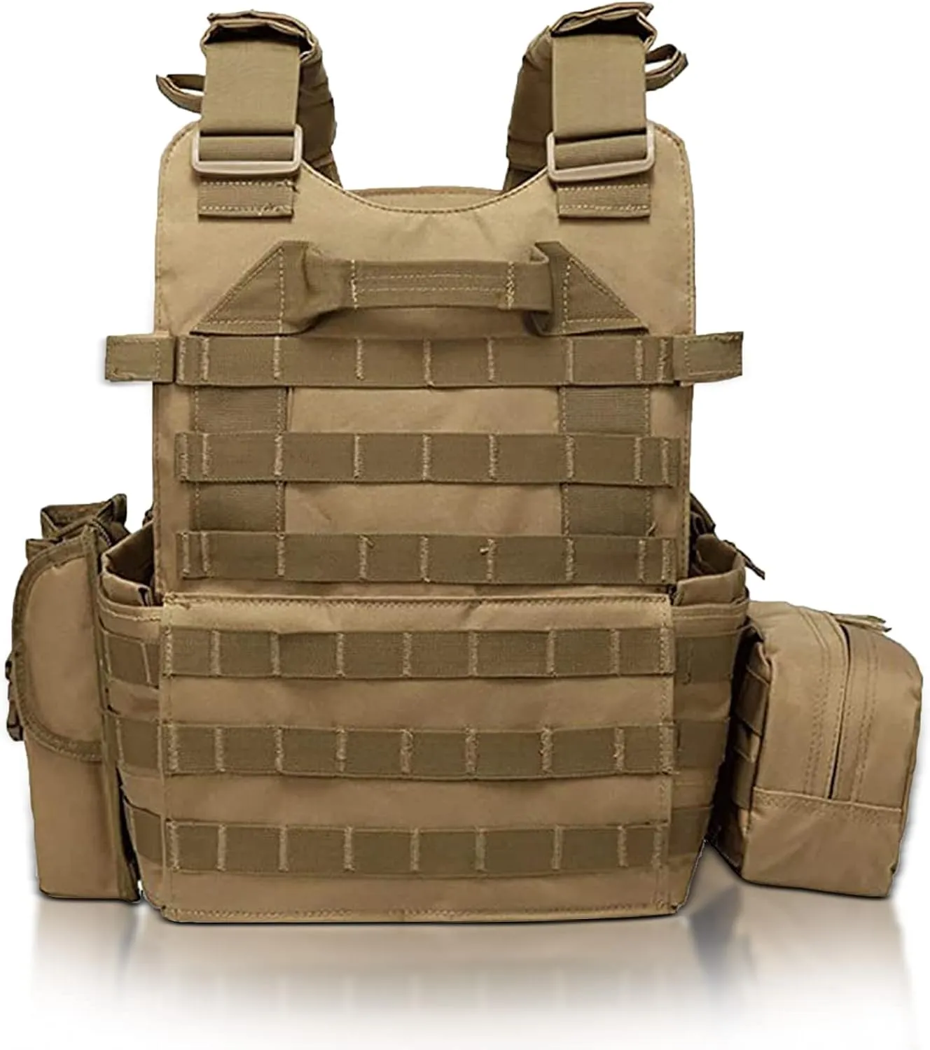 Hunting Molle Tactical Vest Security Training Pouch Protective Waistcoat
