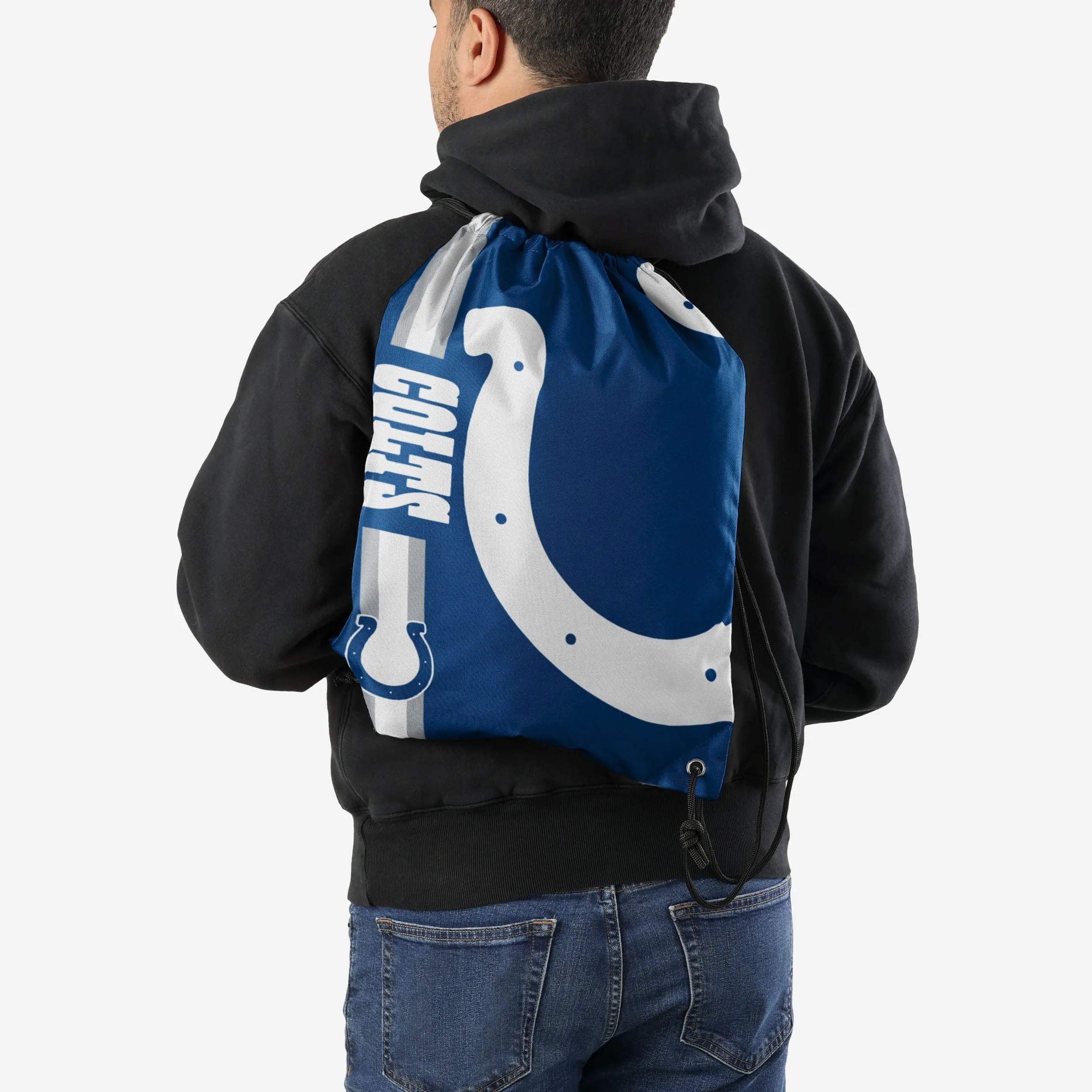 Indianapolis Colts Big Logo Drawstring Backpack