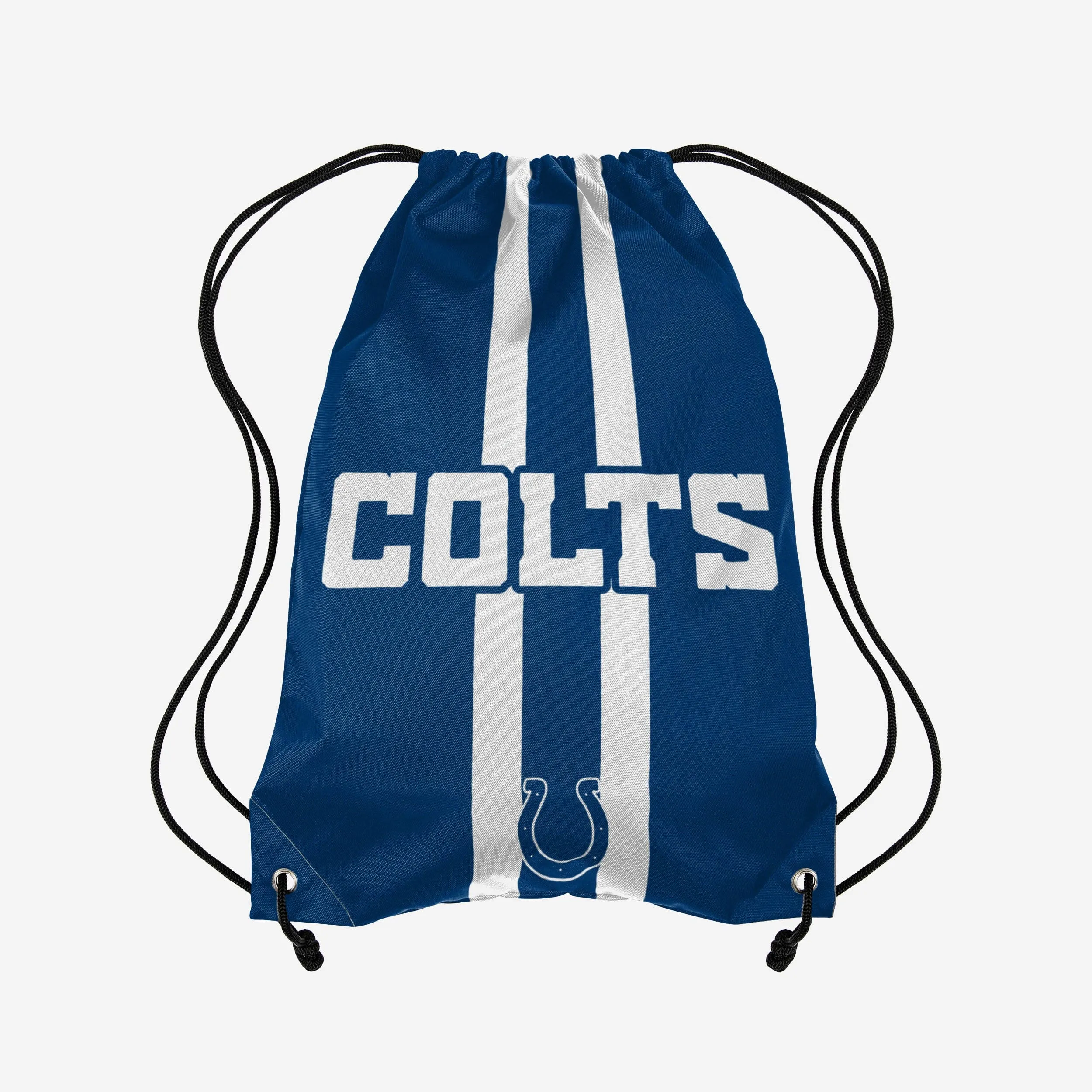 Indianapolis Colts Team Stripe Wordmark Drawstring Backpack