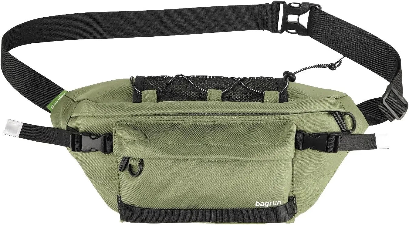 Industrial Utility Sling Bag - Chest Shoulder Crossbody Everyday Carry Backpack for Tactical, Travel, Gym, Sport (Army Green)